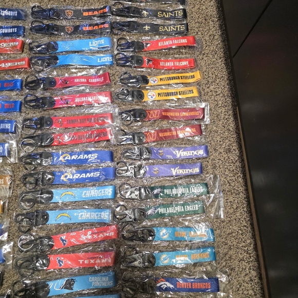 NFL Team Keychains - Picture 2 of 2